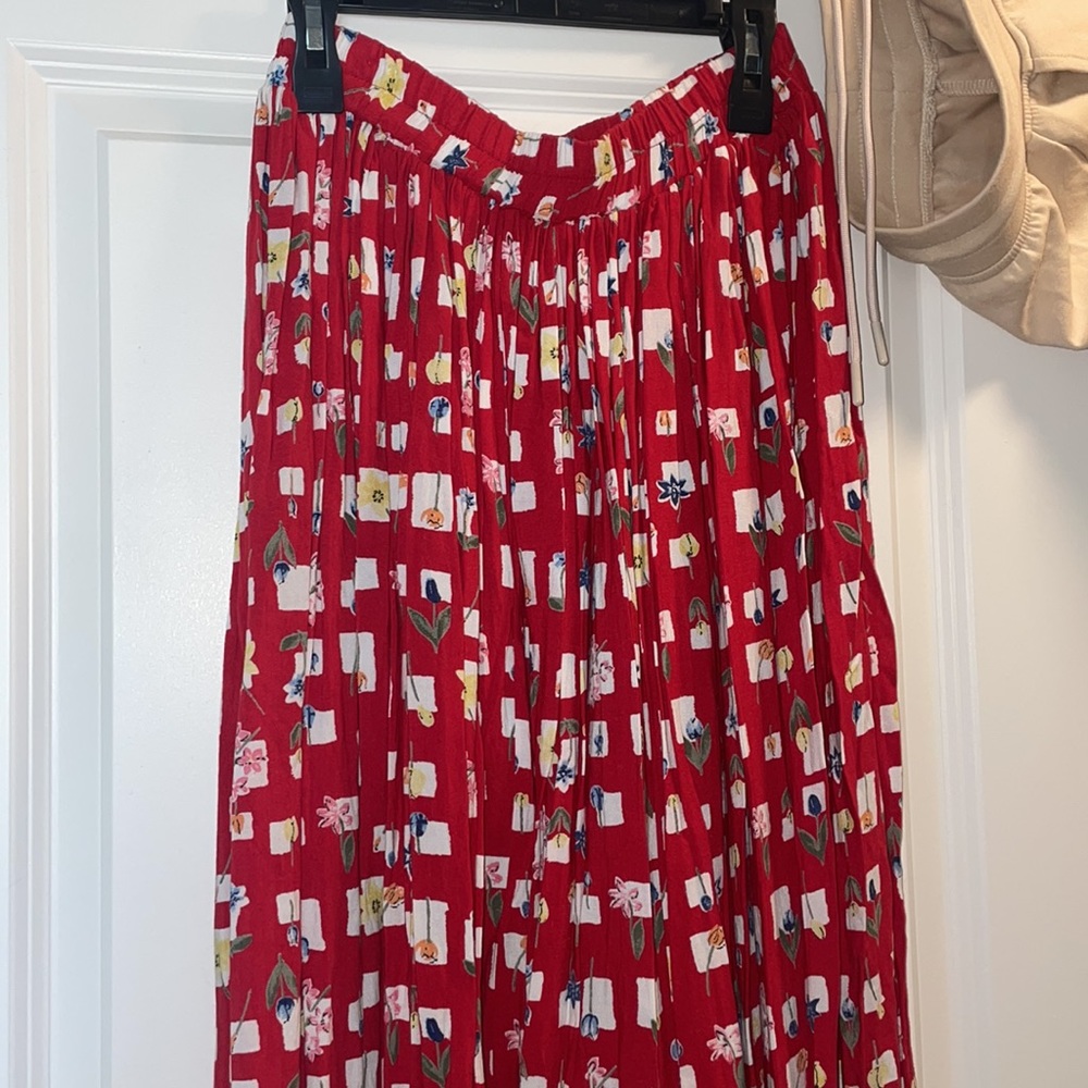 Vintage Flower maxi skirt